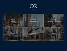 Tablet Screenshot of cqhotels.com